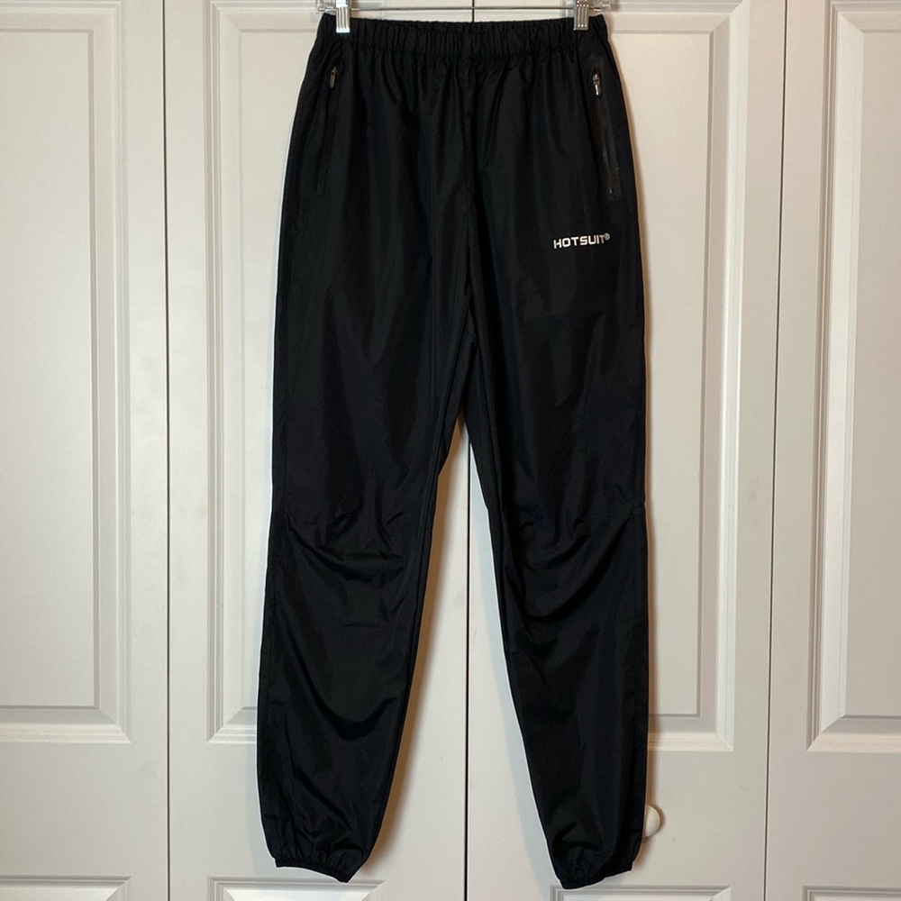 Hotsuit Sauna Sweatsuit Weight Loss Pants Black Size Large